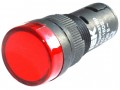 ЛАМПА AD16DS (LED) КРАСНАЯ 240В