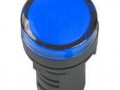 ЛАМПА AD22DS (LED) СИНЯЯ 24В