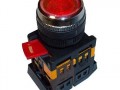 КНОПКА ABLFS-22 НЕОН ИЕК КРАСН