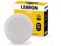 LED СВ-К LEBRON L-WLR, 8W, КРУГЛЫЙ, 4100K IP 54