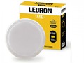 LED СВ-К LEBRON L-WLR, 15W, КРУГЛЫЙ, 4100K IP54