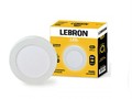 LED СВ-К LEBRON L-PRS-641, 6W, НАК-НЫЙ, O120 * 36MM, 4100K, 420LM
