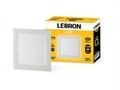 LED СВ-К LEBRON L-PS-1241, 12W, ВСТРОЕННЫЙ 166 * 166 * 19MM, 4100K