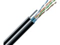 Вита пара F/UTP кат 5е 4х2х 24 AWG РЕ з тросом ЗЗКМ